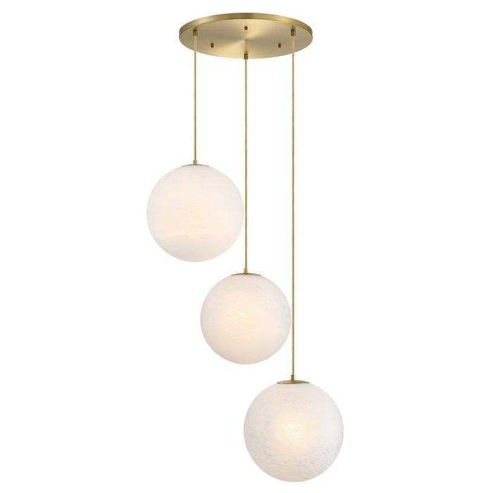 Designers Fountain - D342M-3CHC-BG - Three Light Chandelier - Pixie - Brushed Gold
