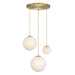 Designers Fountain - D342M-3CHD-BG - Three Light Chandelier - Pixie - Brushed Gold