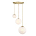 Designers Fountain - D342M-3CHD-BG - Three Light Chandelier - Pixie - Brushed Gold