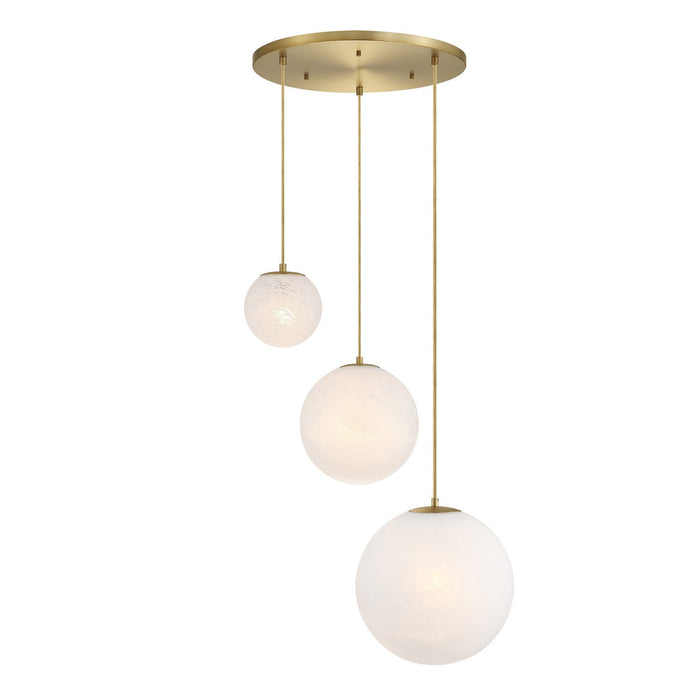 Designers Fountain - D342M-3CHD-BG - Three Light Chandelier - Pixie - Brushed Gold