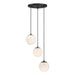 Designers Fountain - D282M-3CHA-MB - Three Light Chandelier - Circo - Matte Black