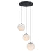 Designers Fountain - D282M-3CHA-MB - Three Light Chandelier - Circo - Matte Black
