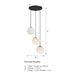 Designers Fountain - D282M-3CHA-MB - Three Light Chandelier - Circo - Matte Black