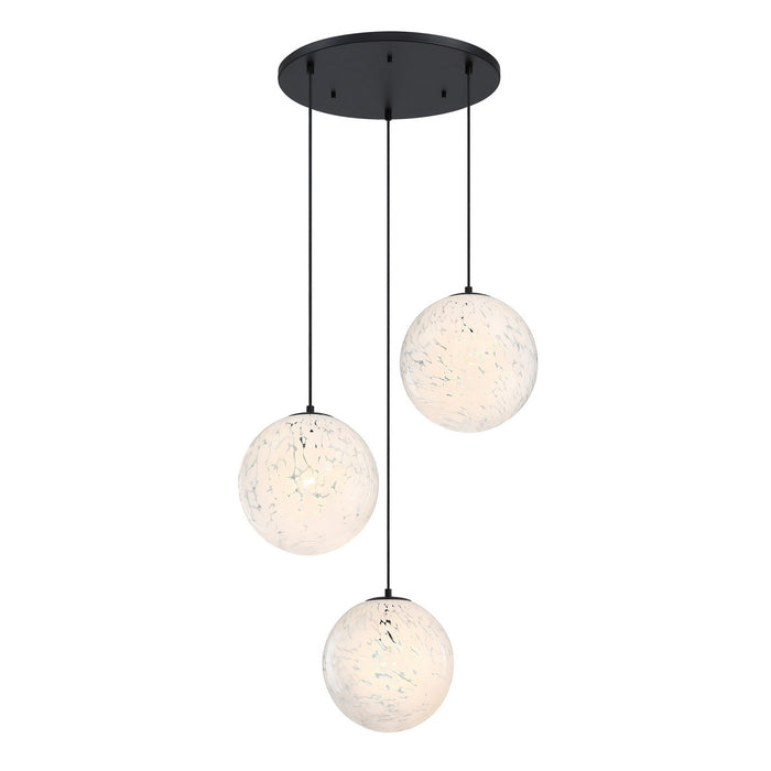 Designers Fountain - D282M-3CHB-MB - Three Light Chandelier - Circo - Matte Black