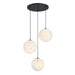 Designers Fountain - D282M-3CHB-MB - Three Light Chandelier - Circo - Matte Black