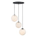 Designers Fountain - D282M-3CHB-MB - Three Light Chandelier - Circo - Matte Black