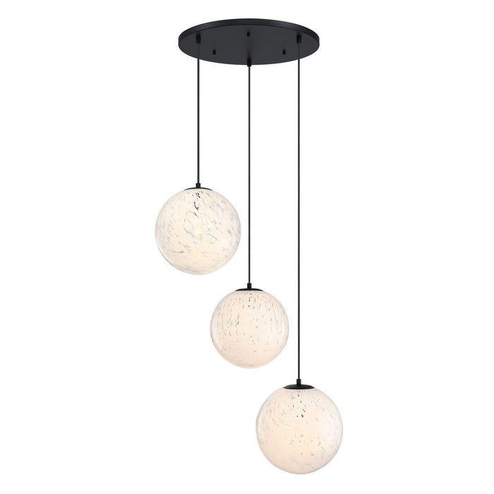 Designers Fountain - D282M-3CHB-MB - Three Light Chandelier - Circo - Matte Black