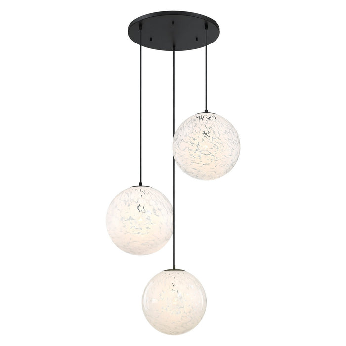 Designers Fountain - D282M-3CHC-MB - Three Light Chandelier - Circo - Matte Black