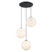 Designers Fountain - D282M-3CHC-MB - Three Light Chandelier - Circo - Matte Black