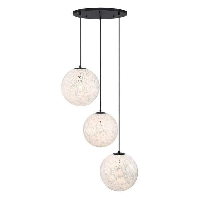 Designers Fountain - D282M-3CHC-MB - Three Light Chandelier - Circo - Matte Black