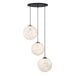 Designers Fountain - D282M-3CHC-MB - Three Light Chandelier - Circo - Matte Black