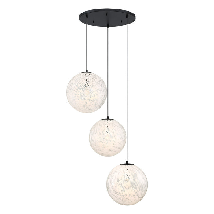 Designers Fountain - D282M-3CHC-MB - Three Light Chandelier - Circo - Matte Black