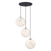 Designers Fountain - D282M-3CHC-MB - Three Light Chandelier - Circo - Matte Black