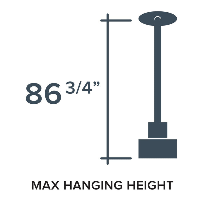 Designers Fountain - D282M-3CHC-MB - Three Light Chandelier - Circo - Matte Black