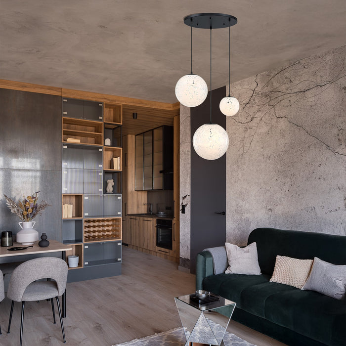 Designers Fountain - D282M-3CHD-MB - Three Light Chandelier - Circo - Matte Black