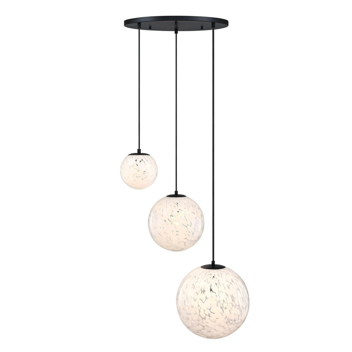 Designers Fountain - D282M-3CHD-MB - Three Light Chandelier - Circo - Matte Black