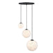 Designers Fountain - D282M-3CHD-MB - Three Light Chandelier - Circo - Matte Black