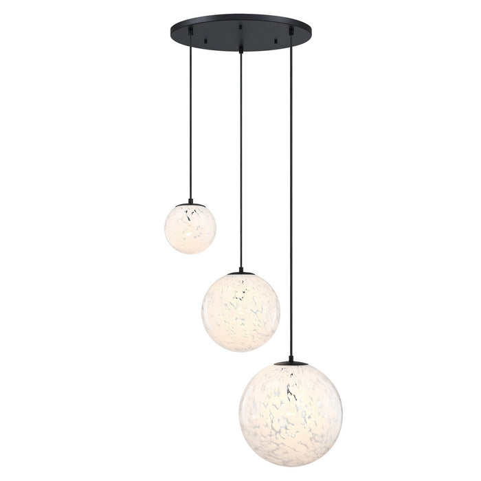 Designers Fountain - D282M-3CHD-MB - Three Light Chandelier - Circo - Matte Black