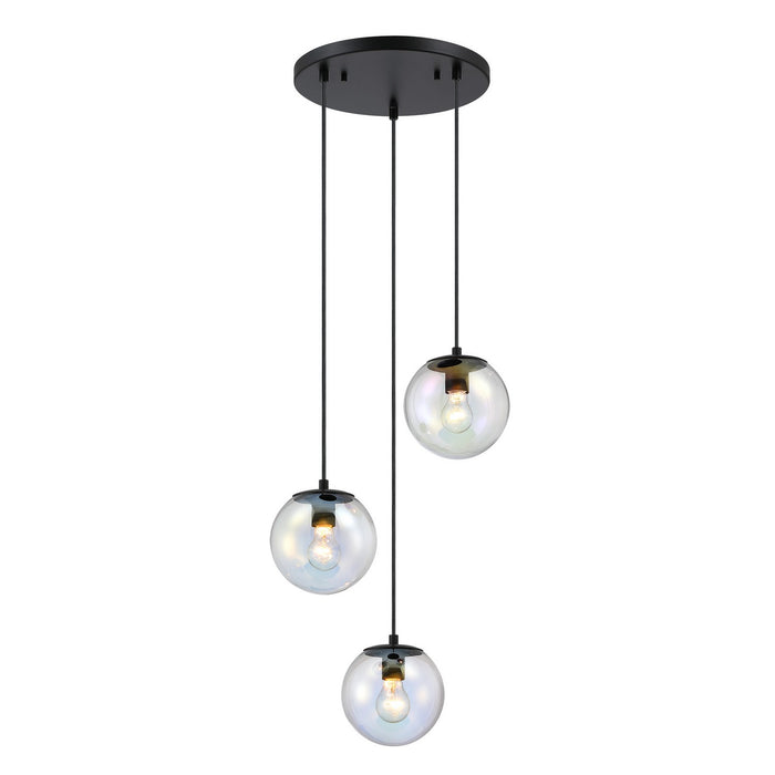 Designers Fountain - D354M-3CHA-MB - Three Light Chandelier - Neva - Matte Black