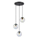 Designers Fountain - D354M-3CHA-MB - Three Light Chandelier - Neva - Matte Black