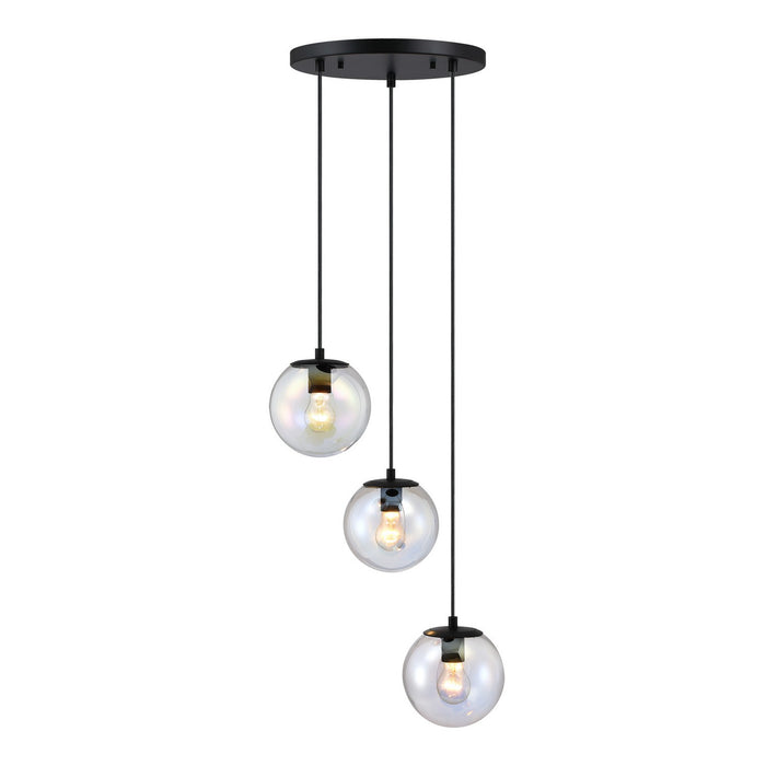 Designers Fountain - D354M-3CHA-MB - Three Light Chandelier - Neva - Matte Black