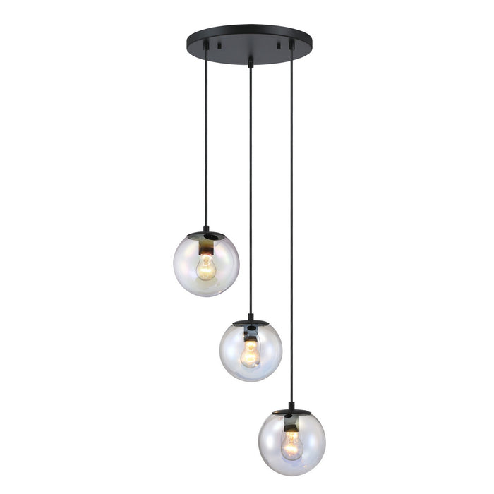 Designers Fountain - D354M-3CHA-MB - Three Light Chandelier - Neva - Matte Black