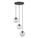 Designers Fountain - D354M-3CHA-MB - Three Light Chandelier - Neva - Matte Black