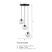 Designers Fountain - D354M-3CHA-MB - Three Light Chandelier - Neva - Matte Black