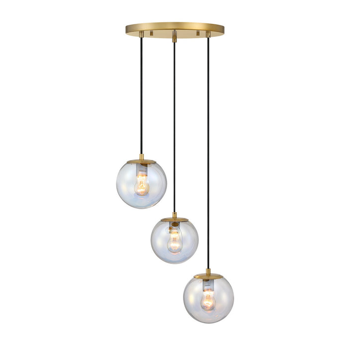 Designers Fountain - D354M-3CHA-BG - Three Light Chandelier - Neva - Brushed Gold