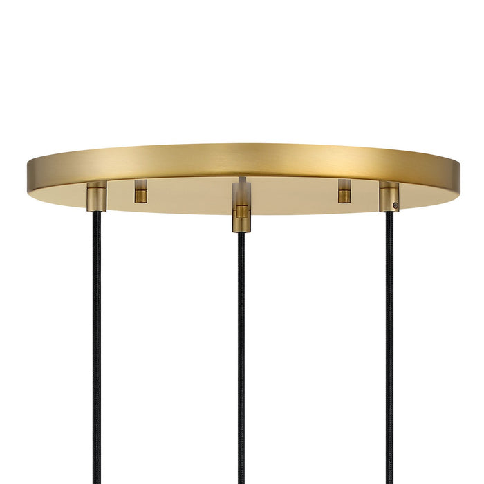 Designers Fountain - D354M-3CHA-BG - Three Light Chandelier - Neva - Brushed Gold