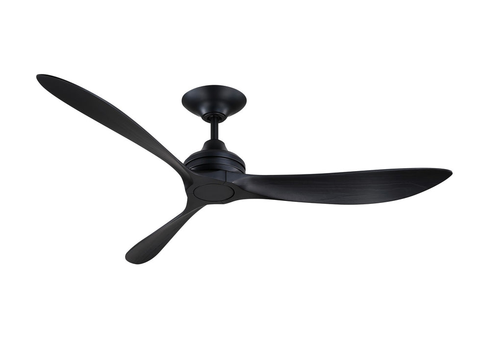 Fanimation - FPD6725BL - 60 Inches Ceiling Fan - Aviara - Black