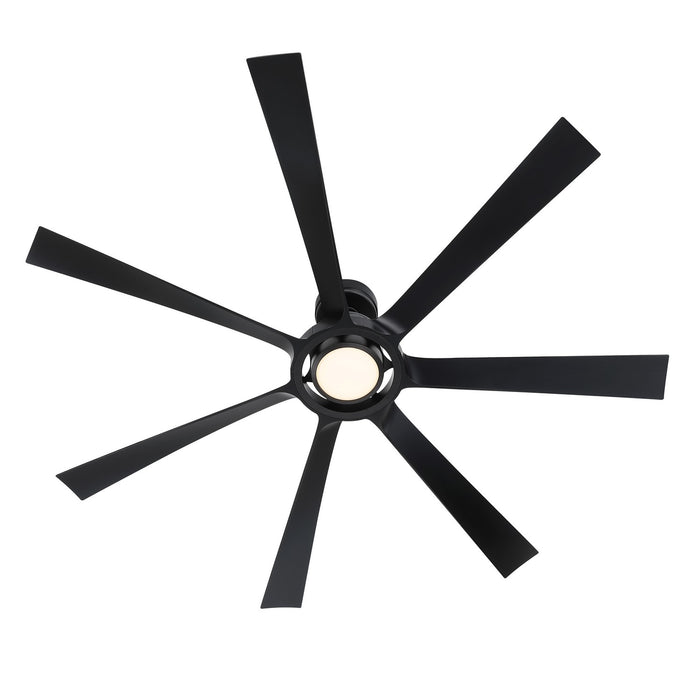 Fanimation - FPD7060BL - 60 Inches Ceiling Fan - Lenzi - Black