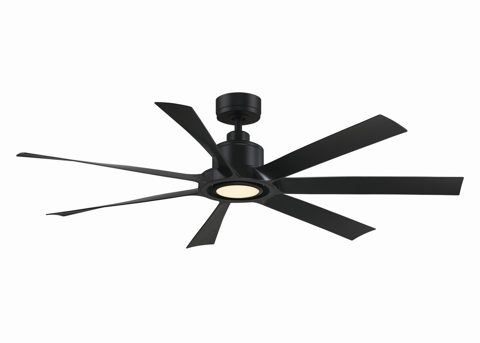 Fanimation - FPD7060BL - 60 Inches Ceiling Fan - Lenzi - Black