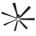 Fanimation - FPD7060BLBN - 60 Inches Ceiling Fan - Lenzi - Black w/Brushed Nickel