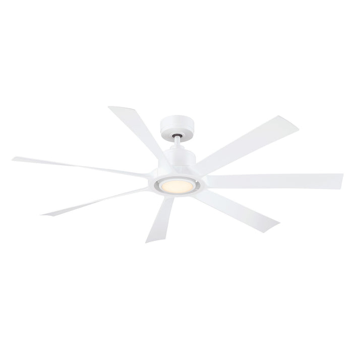 Fanimation - FPD7060MW - 60 Inches Ceiling Fan - Lenzi - Matte White