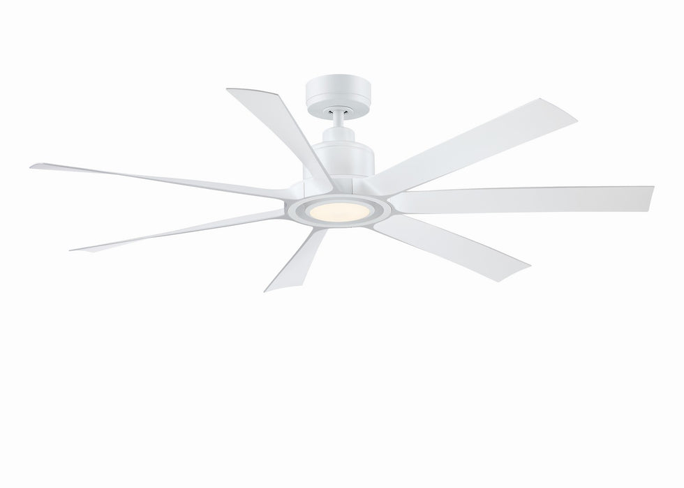 Fanimation - FPD7060MW - 60 Inches Ceiling Fan - Lenzi - Matte White