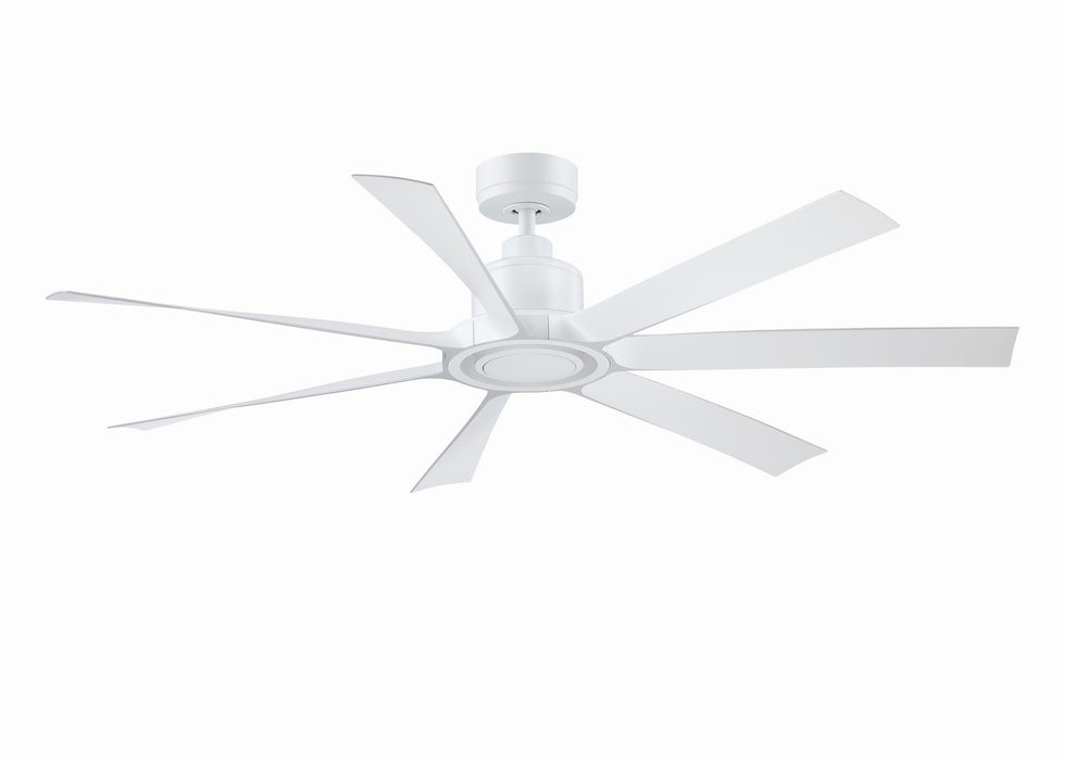 Fanimation - FPD7060MW - 60 Inches Ceiling Fan - Lenzi - Matte White