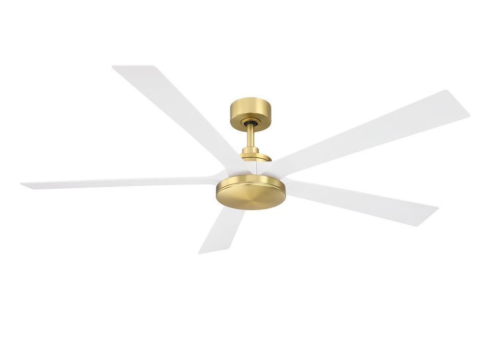 Fanimation - FPD8564BS - 64 Inches Ceiling Fan - TorchAire 64 - Brushed Satin Brass