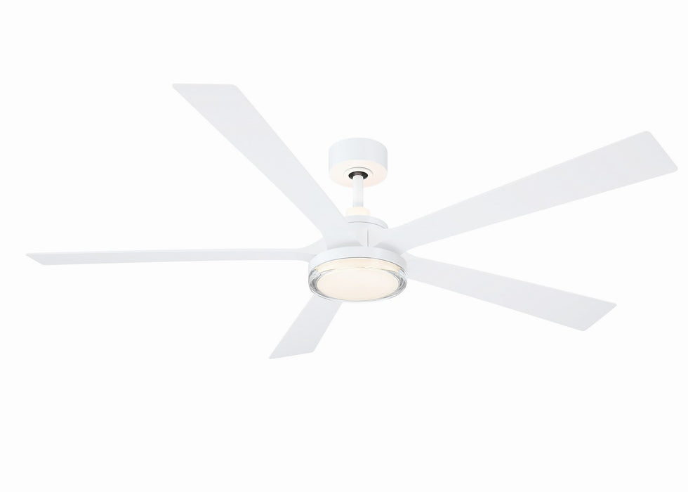 Fanimation - FPD8564MW - 64 Inches Ceiling Fan - TorchAire 64 - Matte White
