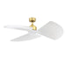 Fanimation - MAD8514BS - Custom Motor - TriAire Custom - Brushed Satin Brass