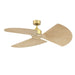 Fanimation - MAD8514BS - Custom Motor - TriAire Custom - Brushed Satin Brass