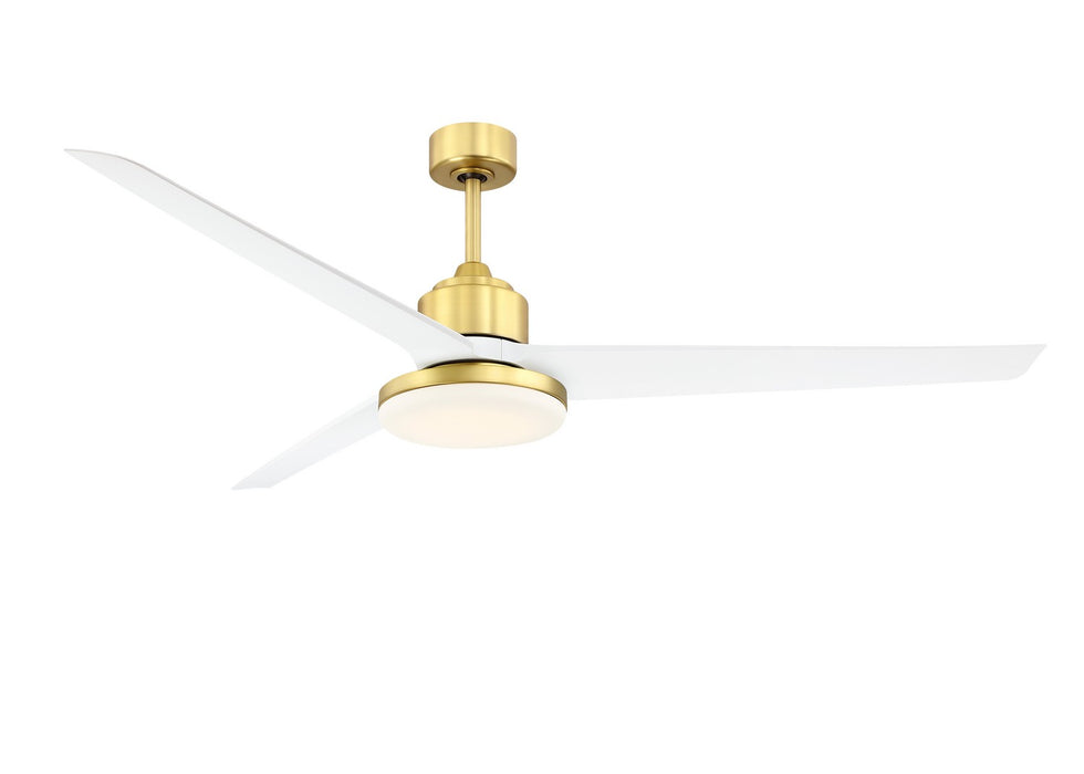 Fanimation - MAD8515BS - Custom Motor - TriAire Custom - Brushed Satin Brass