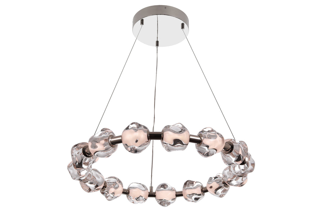 Craftmade - 59415-PLN-LED - LED Chandelier - Jackie - Polished Nickel