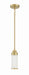 Craftmade - 60191-SB - One Light Mini Pendant - Whittley - Satin Brass