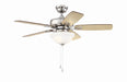 Craftmade - TCE42BNK5C1-C - 42" Ceiling Fan - Twist N Click - Brushed Polished Nickel