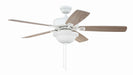 Craftmade - TCE52W5C1-C - 52" Ceiling Fan - Twist N Click 1 Light - White