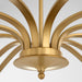 Quorum - 6240-12-47 - 12 Light Chandelier - Chantelle - Brushed Brass