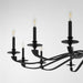 Quorum - 6240-12-59 - 12 Light Chandelier - Chantelle - Matte Black