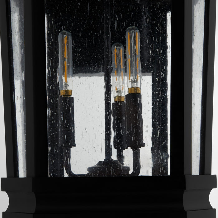 Quorum - 714-14-59 - Three Light Lantern - Murphy - Matte Black