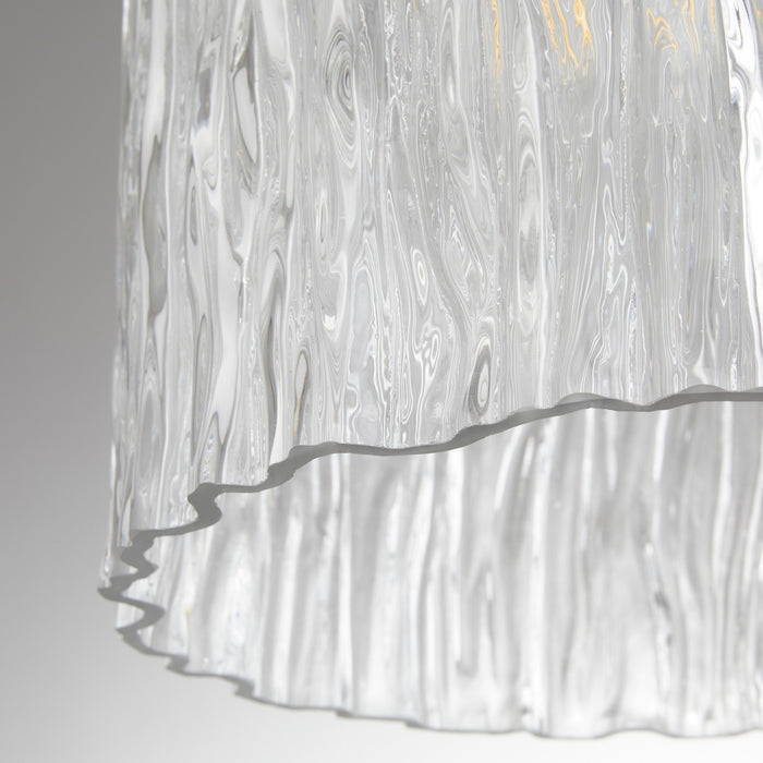 Quorum - 393-47 - One Light Pendant - Meriam - Brushed Brass